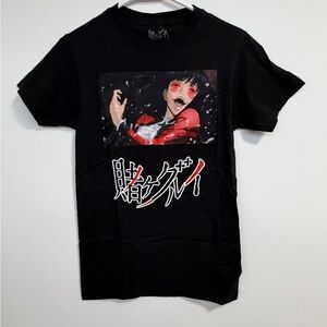 Hot Topic Black and Red  Anime Graphic Tee